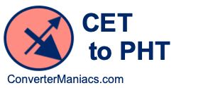 5pm cet|CET to PHT Converter .